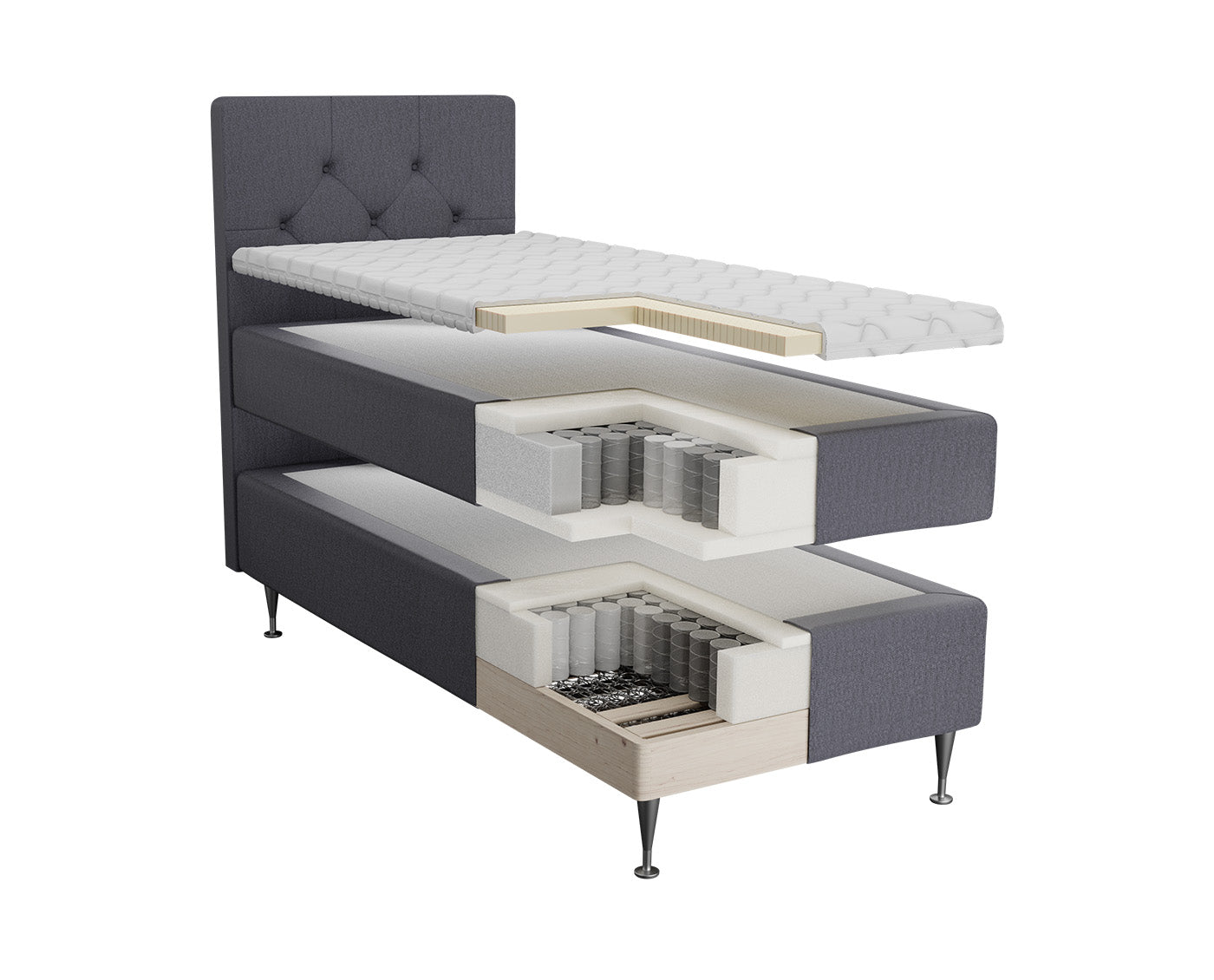 Boxspringbett LEIPZIG