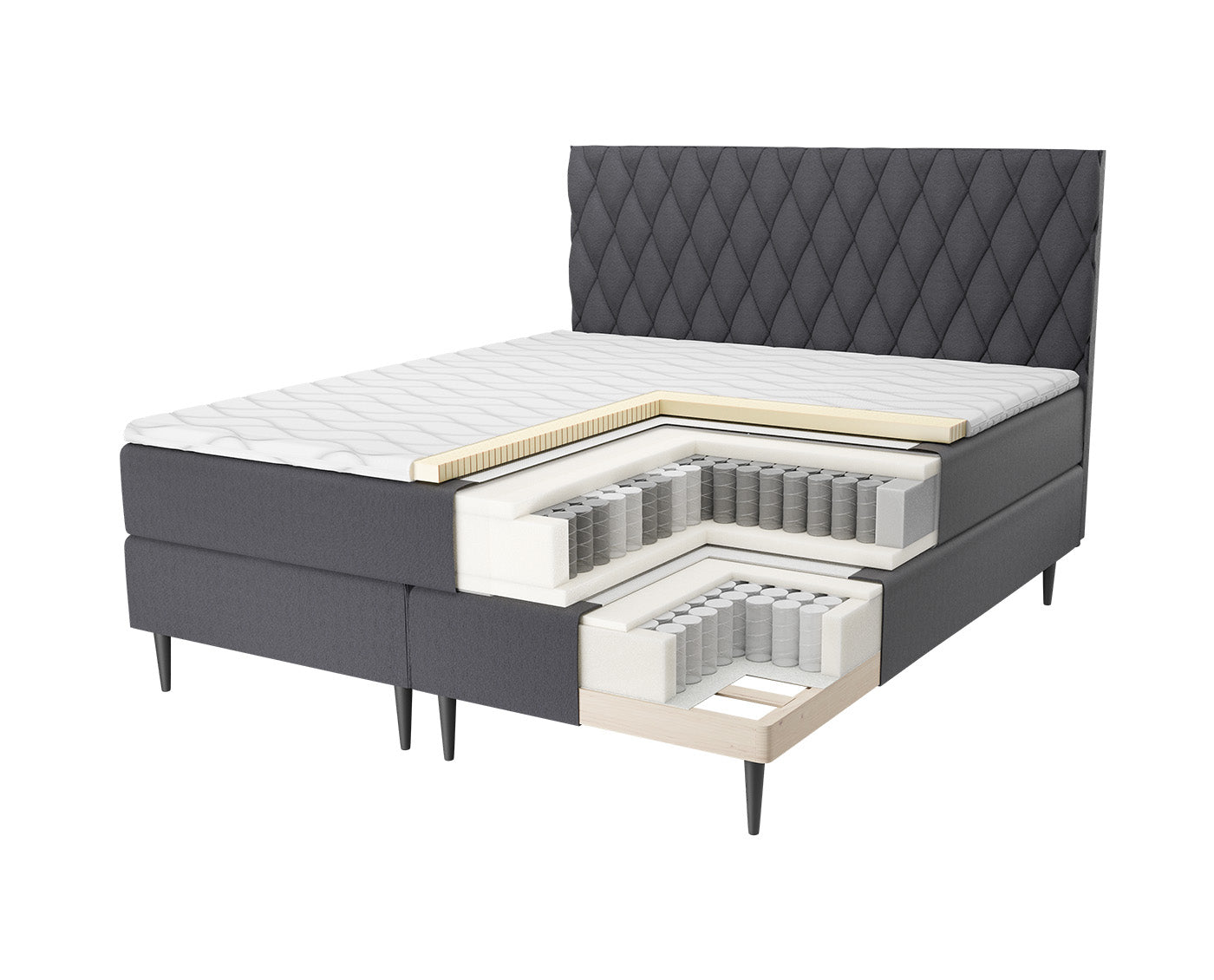 Boxspringbett WIESBADEN